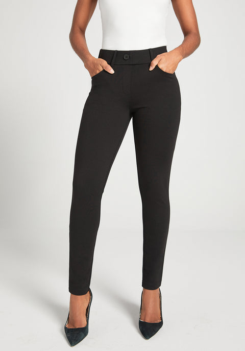 7-Pocket DPYP™ Dress Pant Yoga Pant | Skinny (Black)