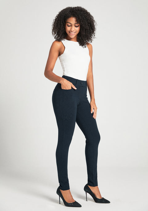 7-Pocket DPYP™ Dress Pant Yoga Pant | Skinny (Navy)
