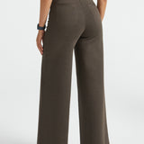 PRESALE ⏰ 7-Pocket High-Waist DPYP™ Dress Pant Yoga Pants | Wide (Heather Brown)