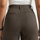 PRESALE ⏰ 7-Pocket High-Waist DPYP™ Dress Pant Yoga Pants | Wide (Heather Brown)