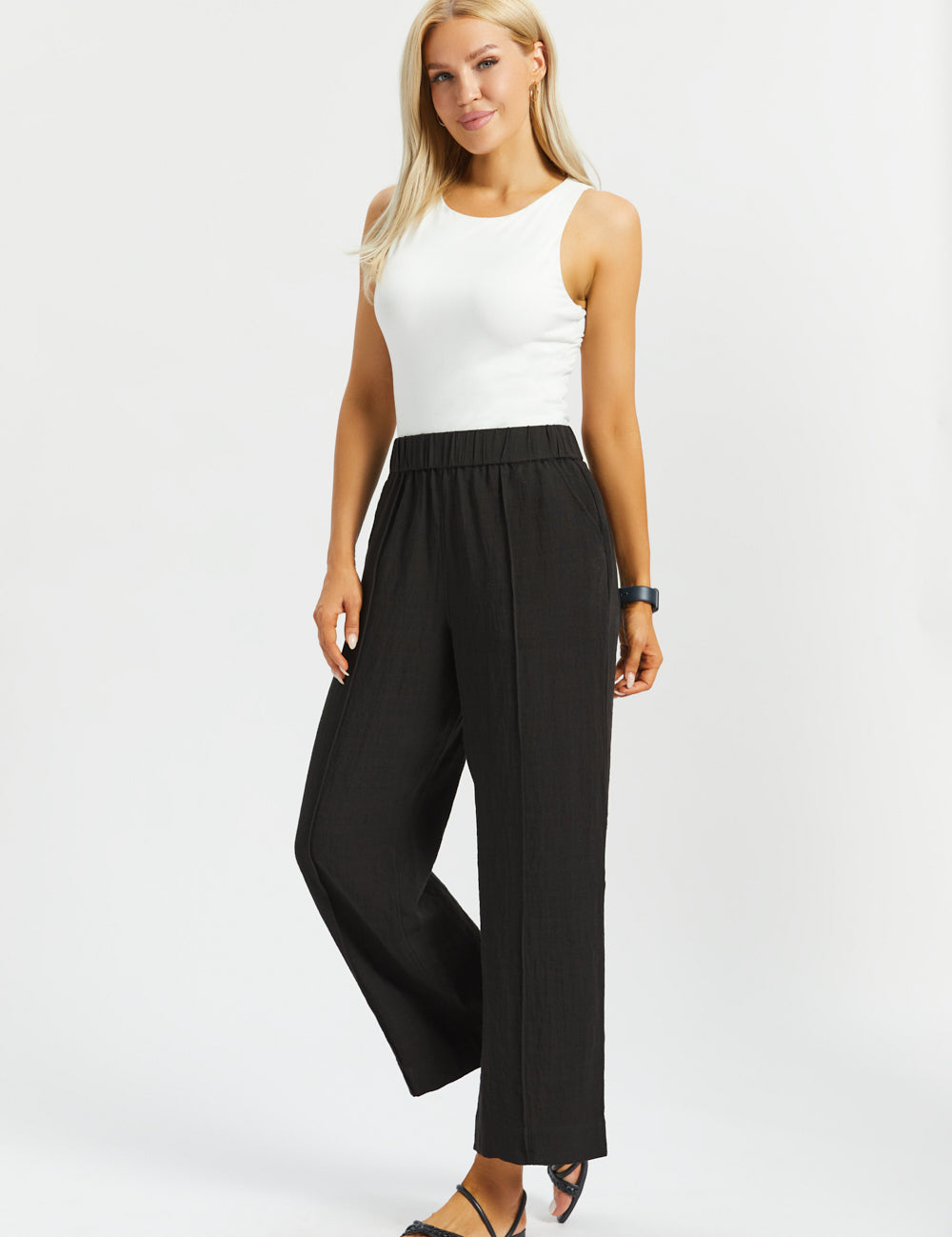 Camp Pant | Linenette (Black)
