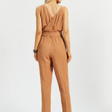 Drift Jumpsuit | Linenette (Sandalwood) - Final Sale