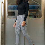 PRESALE ⏰ Classic DPYP™ Dress Pant Yoga Pant | Skinny (Black Ivory Catstooth)