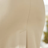 Sleeveless Contour Dress (Stone)