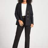 Two-Pocket DPYP™ Dress Pant Yoga Pant | Straight (Black)