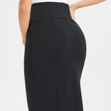 Power Down Pencil Skirt | High Waist (Black)