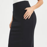 Power Down Pencil Skirt | High Waist (Black)
