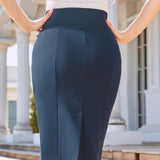 Power Down Pencil Skirt | High Waist (Navy)