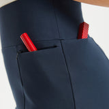 Power Down Pencil Skirt | High Waist (Navy)