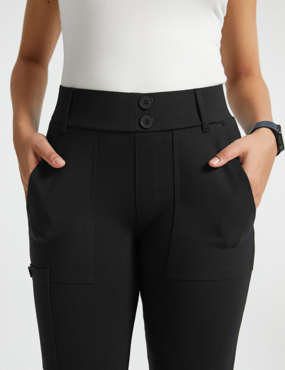 PRESALE ⏰ Parker Utility DPYP™ Dress Pant Yoga Pants | Straight (Black)