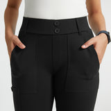 PRESALE ⏰ Parker Utility DPYP™ Dress Pant Yoga Pants | Straight (Black)