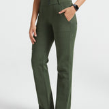 PRESALE ⏰ Parker Utility DPYP™ Dress Pant Yoga Pants | Straight (Heather Olive)