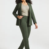 PRESALE ⏰ Parker Utility DPYP™ Dress Pant Yoga Pants | Straight (Heather Olive)