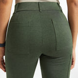 PRESALE ⏰ Parker Utility DPYP™ Dress Pant Yoga Pants | Straight (Heather Olive)