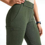 PRESALE ⏰ Parker Utility DPYP™ Dress Pant Yoga Pants | Straight (Heather Olive)